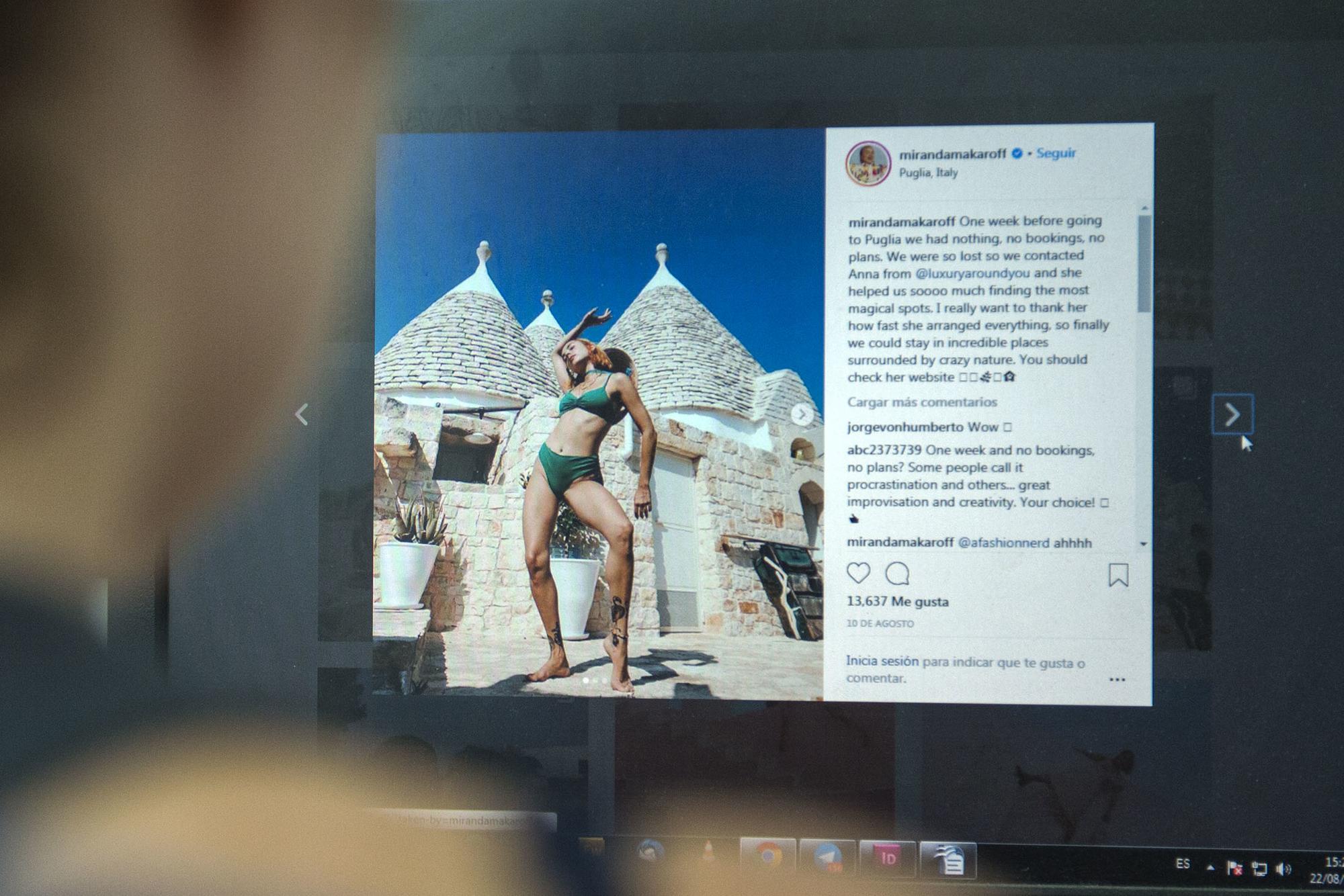 Instagram Miranda Makaroff